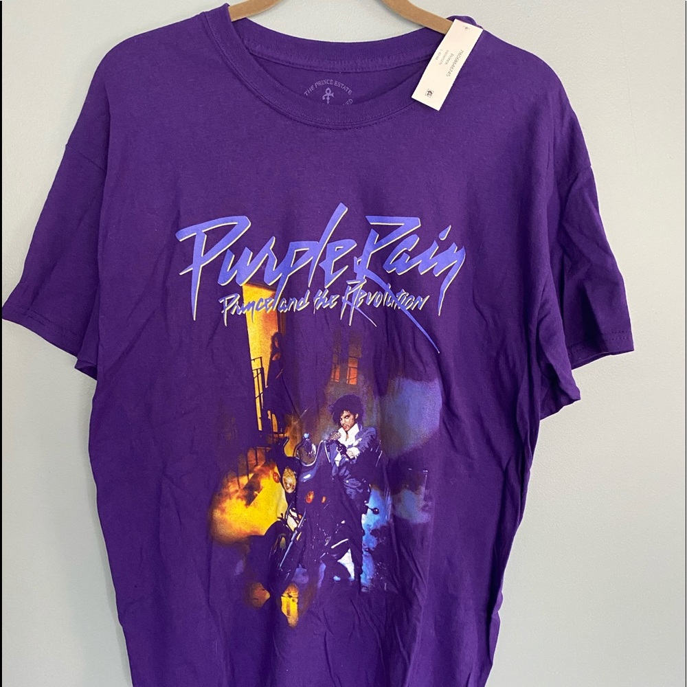 Purple Rain Prince short sleeve shirt